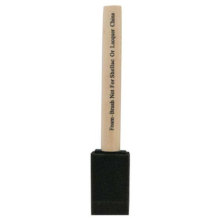 Wooster 1" Flat Sash Firm, Foam Bristle, Paint Brush, Wood Handle 3102-1