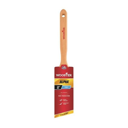 Wooster 2" Angle Sash Firm, Micro Tip Bristle, Paint Brush, Wood Handle 4231-2