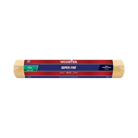 Wooster 18" Paint Roller Cover, 3/4" Nap, Knit Fabric R241-18