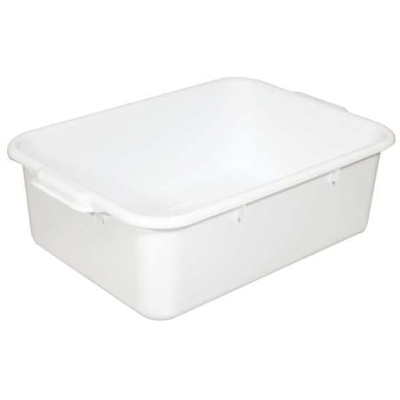 Crestware Bus Tub, 20.5 in L, White BT7WH