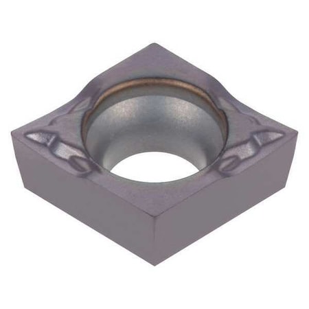 Tungaloy Diamond Turning Insert, Diamond, 11/64 in, CCGT, .5, Carbide 6837456