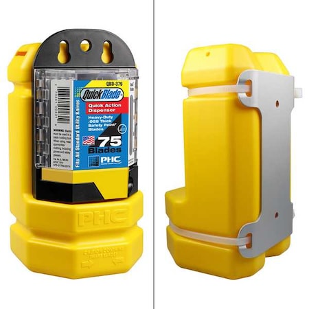 Pacific Handy Cutter Utility Blade, Blunt Tip, High Carb Steel BB6379KIT