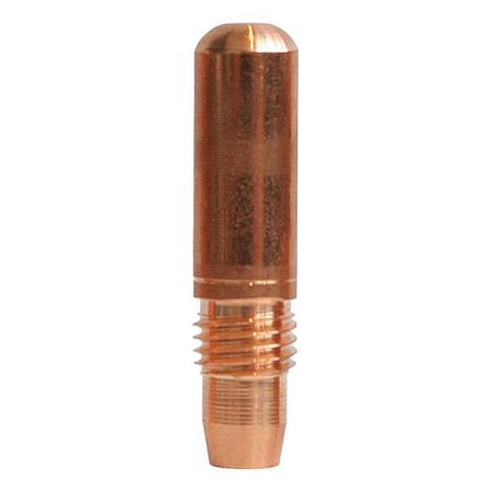 Tregaskiss Threaded Contact Tip, Wire Size 0.040", Extended, TOUGH LOCK Series 403-27-1.0