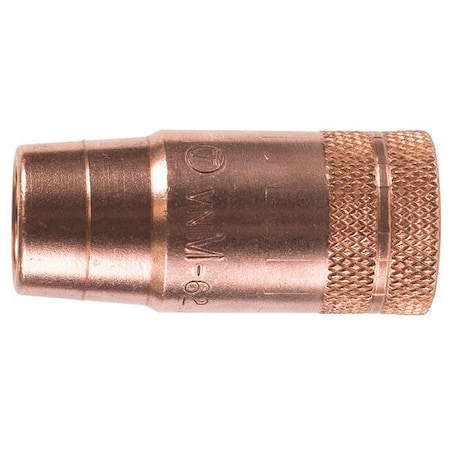 Tweco Nozzle, Threaded Flush, 0.500 in., PK2 12401856 | Zoro