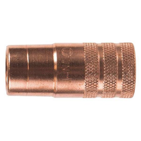 Tweco Nozzle, Copper, 0.625 in., PK2 12401877