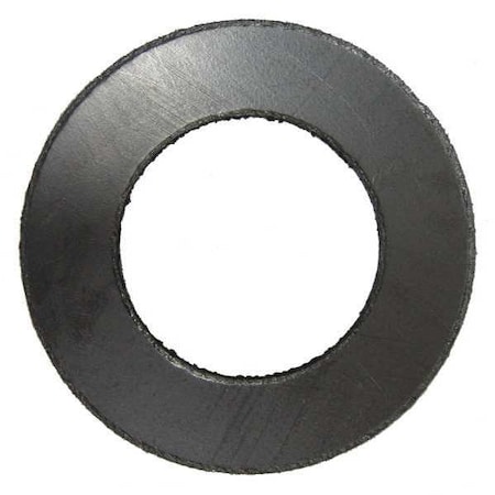Zoro Select Flange Gasket, 1-1/2 in., 1/8 in., Graphite FLEXIGRAF-RG-0150-125-0150