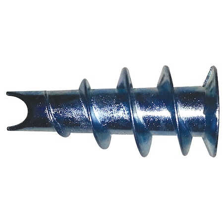 Zoro Select Self Drilling Anchor, Not Rated Tension Strength, 1-5/16"L, Zamac, 100 PK U30532.000.0001