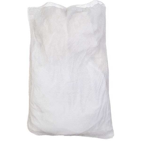 Zoro Select Open Top, Polyester, Laundry Bag, White GT245165