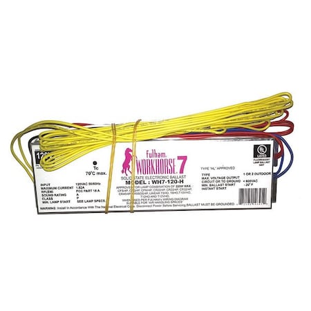 Purtest Ballast, Ultra Violet, Components PASBLSTASV