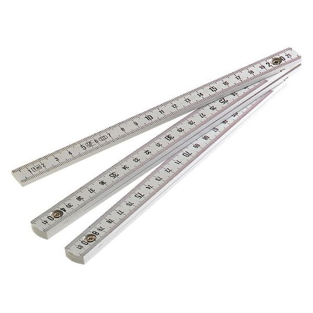 Facom Ruler, Folding, Plastic, 2m FM-DELA.401.00