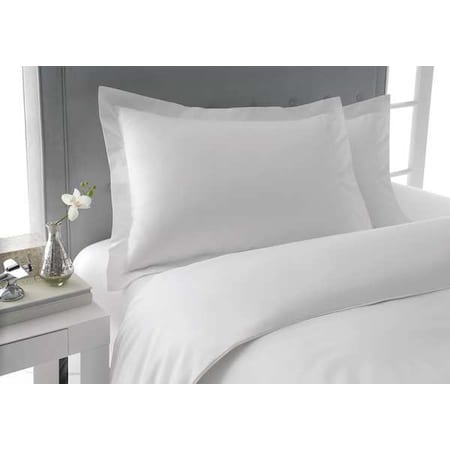 Martex Pillow Sham, King, White, 20" W, 36" L, PK20 T250 Pillow sham