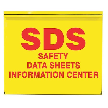 Accuform Right to Know Center, SDS Safety Data Sheets Information Center, Powder-Coated Steel, 26 1/2 in W ZRS389