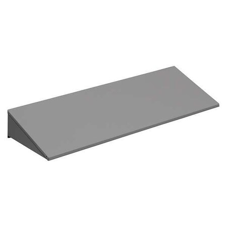 Tennsco Locker Sloping Top, 24InWx24InDx6InH, Gray KST-2424