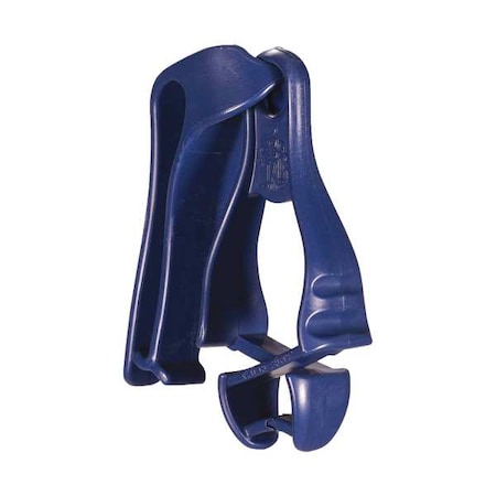 Ergodyne Glove Holder Clips, Non-Conductive Acetal Copolymer, Holds (1) Pair of Gloves , Deep Blue 3405MD