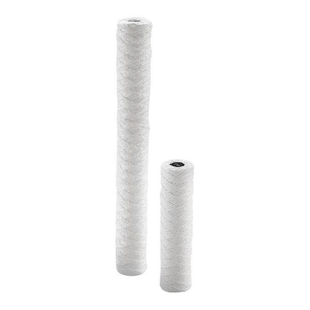 Fulflo String Wound Filter Cartridge, 20 gpm, 50 Micron, 2-7/16" O.D., 20 in H, 6 PK E11R20