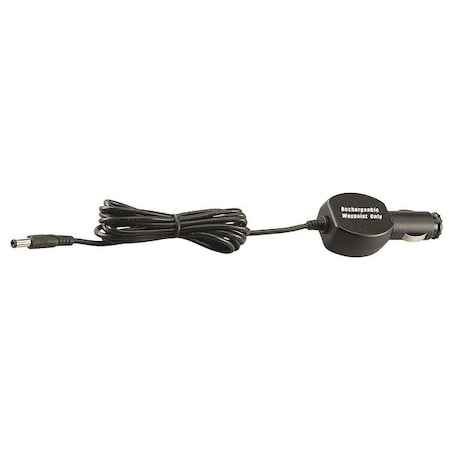 Streamlight DC Cord, For Waypoint Rechargeable, Black 44923
