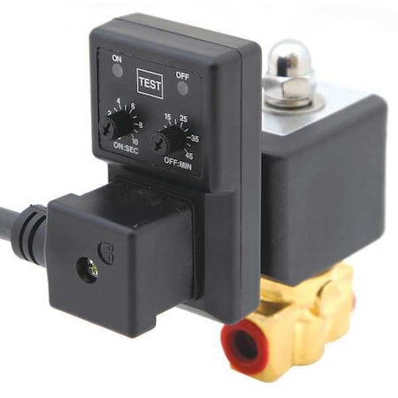Speedaire Auto Drain Valve, 115V, 1.0 gpm 38XR85