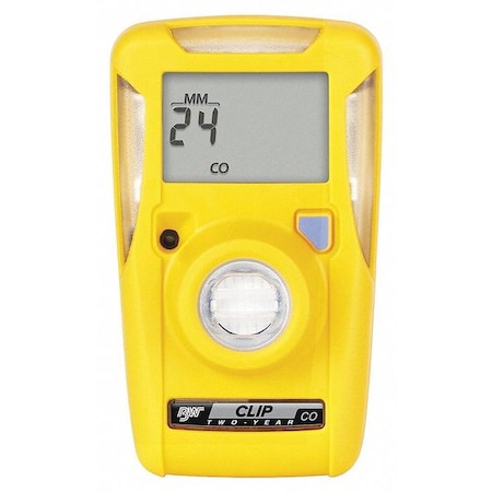 Honeywell Bw Single-Gas Detector, Audible, Vibrating, Visual, 2 yr Battery Life BWC2-M50200