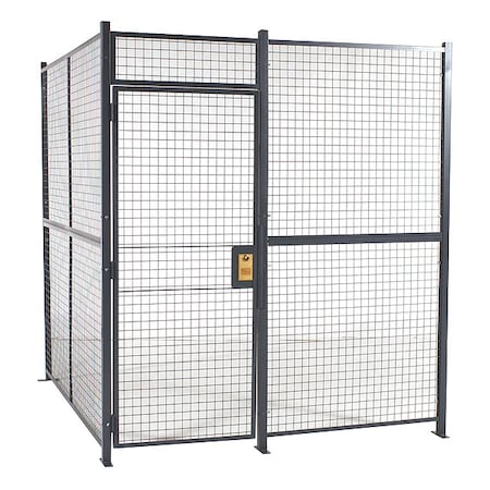 Rapidwire Welded Part Cage, 8 ft. 4inWx10 ft. 4inD 81084W