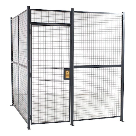 Rapidwire Welded Partition Cage, 8 ft. 4inW, 4 Sided 810104W