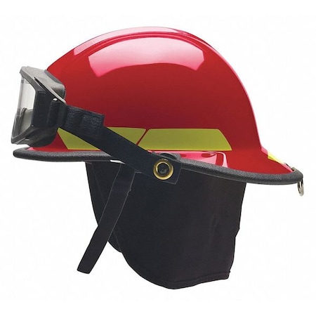 Bullard Fire Helmet, Thermoglas(R)/Fiberglass, Standard Sure-Lock(R) Ratchet Headband, Red, , Modern FXSRDGFP2