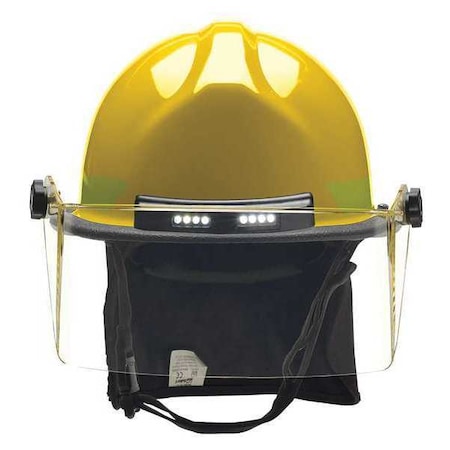 Bullard Fire Helmet, Thermoglas(R)/Fiberglass, Standard Sure-Lock(R) Ratchet Headband, Yellow, , Modern FXSYLTL