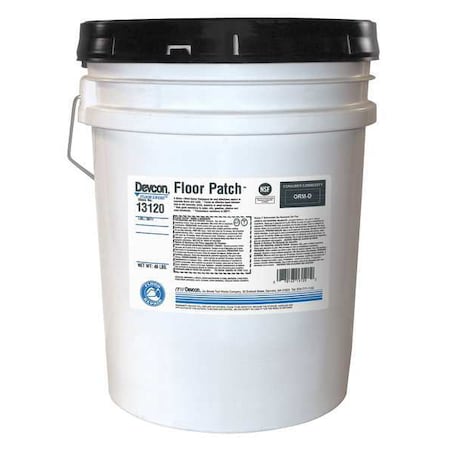 Devcon Concrete Repair Compound, Pail, Gray, Floor Patch 13120