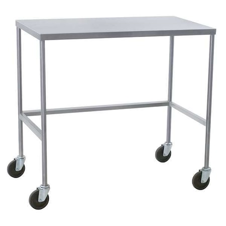Eagle Group Mobile Instrument Table, SS, 20x16x34 ITT1620