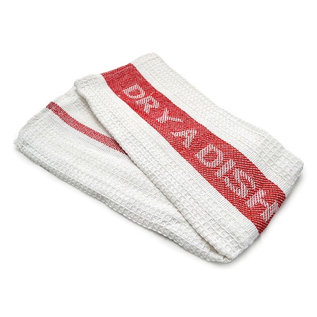 R & R Textile Kitchen Towel, 17x27 In, Jacquard, PK12 41700