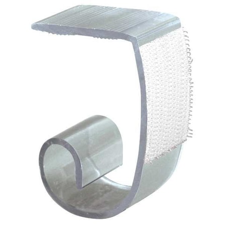 Super Multi-Clip By Fastenation SuperMulti Skirt Clip, PVC, PK100 SMC