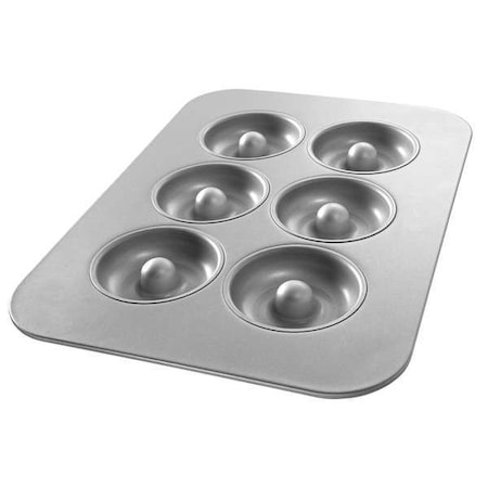 Chicago Metallic Donut Pan, 15-3/4 x 11-1/8 In, Steel 25200