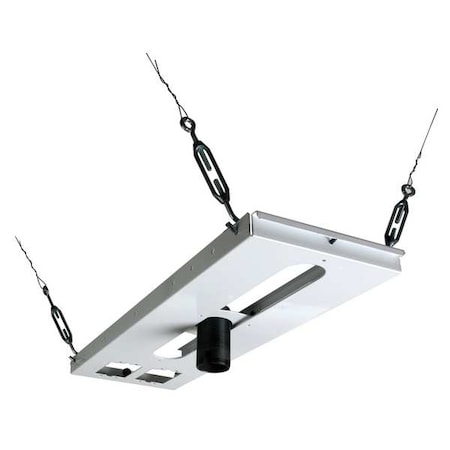 Peerless Industries White Suspended Ceiling Plate, 60 lb. Capacity CMJ500R1