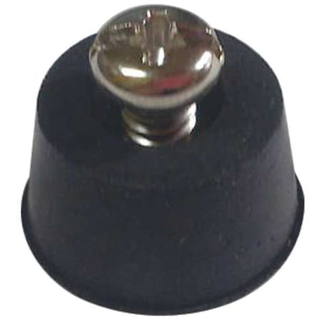 Zoro Select Rubber Foot, PK4 MH4LT28704G