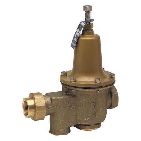 Watts Water Press Reducing Valve, 1-1/4in, 50psi LFU5B-Z3