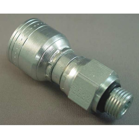 Eaton Aeroquip Hose, Crimp Fitting, 1/2 in, -10, 3.03L 1AA10SB8