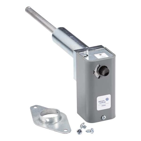 Johnson Controls Fan and Limit Control, Open on Rise, 25 Degrees to 215 Degrees F, SPST, 120/208/240/277VAC A25AN-1C