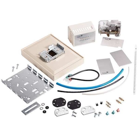 Johnson Controls Pneumatic Thermostat Conversion Kit, Single Temperature, Heating and Cooling, 2 Pipe, Horizontal T-4002-301