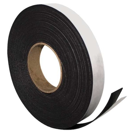 Magna Visual Adhesive Magnetic Strip, 50ft L x 1in W P-240P