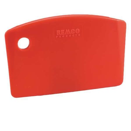Remco Mini Bench Scraper, 5-1/2 x 3-1/2 in, Red 69594