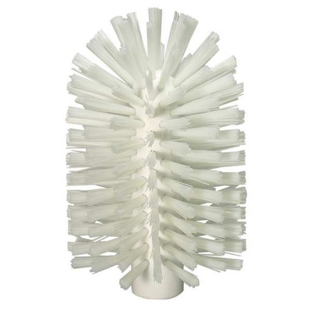 Vikan 3 7/8 in W Tube and Pipe Brush, Medium, Not Applicable L Handle, 6 in L Brush, White 53801035