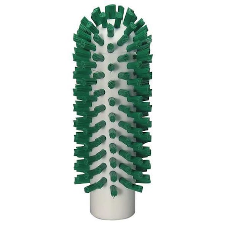 Vikan 2" W Tube and Pipe Brush, Stiff, Not Applicable L Handle, 5 1/4 in L Brush, Green 5380502