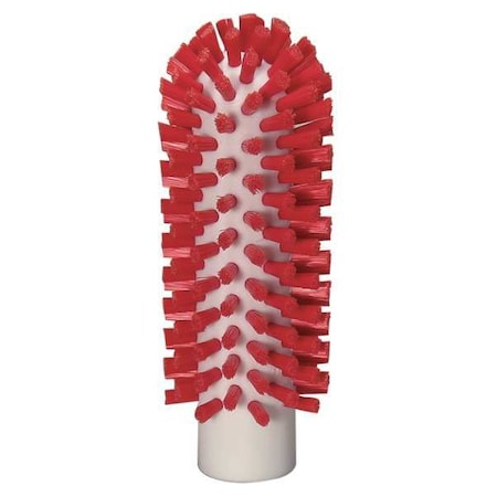 Vikan 2" W Tube and Pipe Brush, Stiff, Not Applicable L Handle, 5 1/4 in L Brush, Red, 5 3/4 in L Overall 5380504