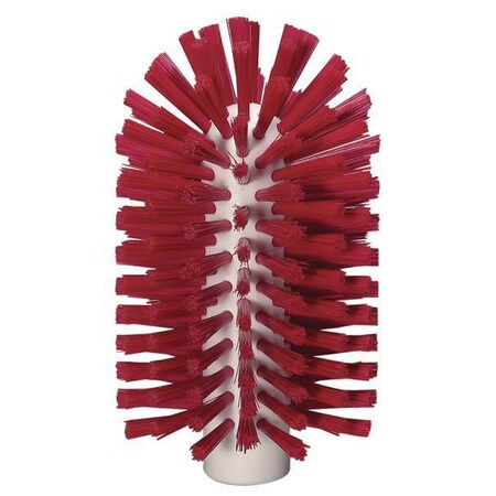Vikan 3-1/2" W Tube and Pipe Brush, Medium, Not Applicable L Handle, 5 3/4 in L Brush, Red 5380904