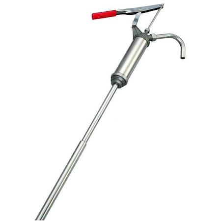 Dayton Hand Drum Pump, Stainless Steel, 3/4In OD 38Y792
