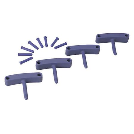 Remco Repl Hook, Tool Mount, Purple Poly, PK4 10168