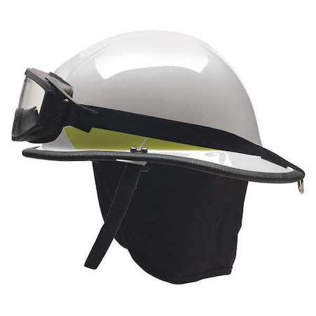 Bullard Fire Helmet, Ultem(R), Standard Sure-Lock(R) Ratchet Headband, White, Fits Hat Size 6-1/2 to 8 PXSWHGIZ3