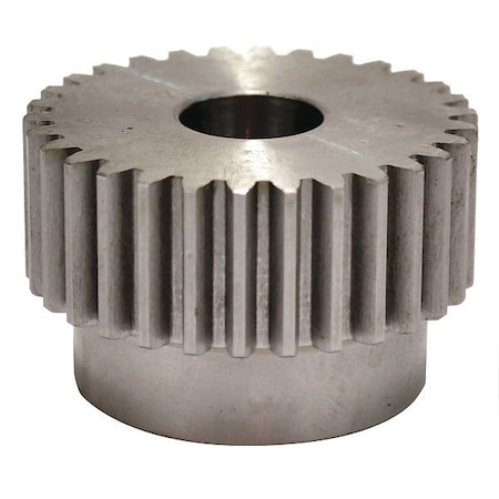 Boston Gear Spur Gear, 1.125In, Steel YB1834