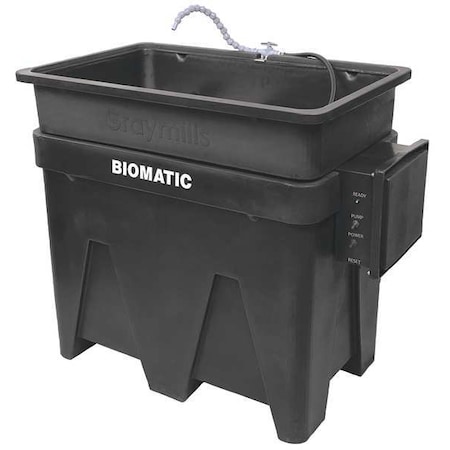 Graymills Parts Washer, Aqueous, 30 gal., Cap 300 lb. BIO922-A