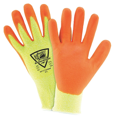 Pip Cut-Resistant Gloves, Cut Level A3 , Dipped , Foam Nitrile , Sandy , M 12 PK HVY710HSNF