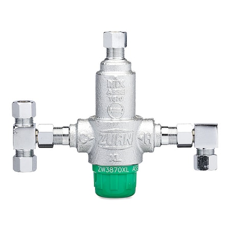 Wilkins Mixing Valve, Low Lead Cast Bronze 38-ZW3870XLT-4P